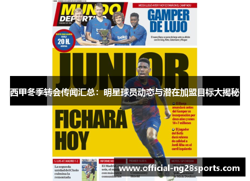 西甲冬季转会传闻汇总:明星球员动态与潜在加盟目标大揭秘 西甲冬季转会传闻汇总:明星球员动态与潜在加盟目标大揭秘