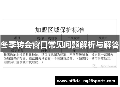 冬季转会窗口常见问题解析与解答 冬季转会窗口常见问题解析与解答
